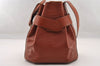 Auth Louis Vuitton Epi Sac De Paule PM Shoulder Cross Bag Brown M80203 LV 4190I