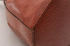 Auth Louis Vuitton Epi Sac De Paule PM Shoulder Cross Bag Brown M80203 LV 4190I