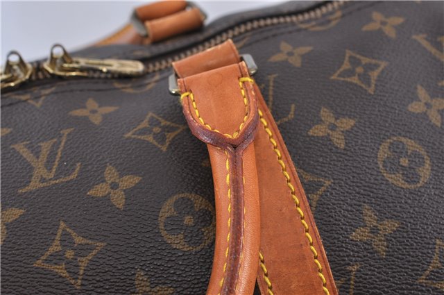 Authentic LOUIS VUITTON Monogram Keepall 55 Boston Bag M41424 LV 4191C