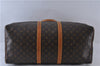 Authentic LOUIS VUITTON Monogram Keepall 55 Boston Bag M41424 LV 4191C