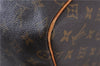 Authentic LOUIS VUITTON Monogram Keepall 55 Boston Bag M41424 LV 4191C