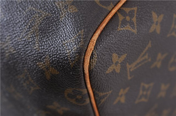 Authentic LOUIS VUITTON Monogram Keepall 55 Boston Bag M41424 LV 4191C