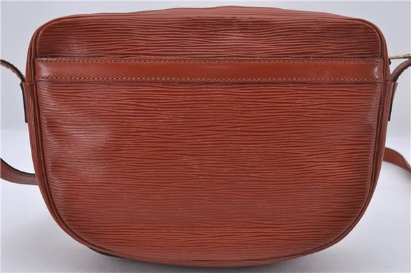 Auth Louis Vuitton Epi Jeune Fille Shoulder Cross Body Bag Brown M52153 LV 4191D