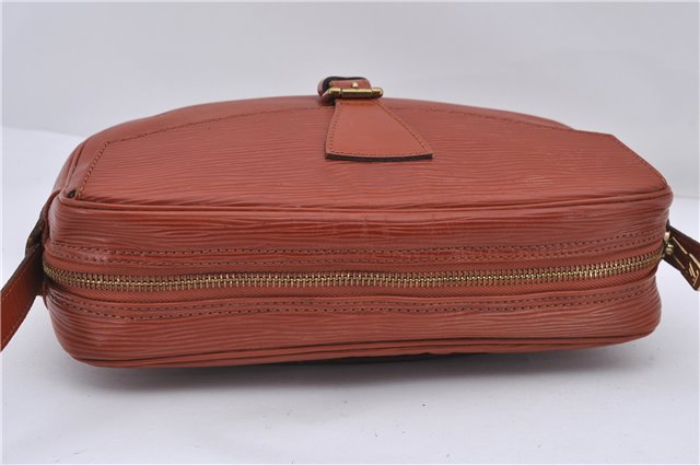 Auth Louis Vuitton Epi Jeune Fille Shoulder Cross Body Bag Brown M52153 LV 4191D