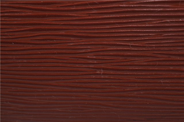 Auth Louis Vuitton Epi Jeune Fille Shoulder Cross Body Bag Brown M52153 LV 4191D