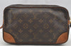 Authentic Louis Vuitton Monogram Marly Dragonne GM M51825 Clutch Hand Bag 4191I