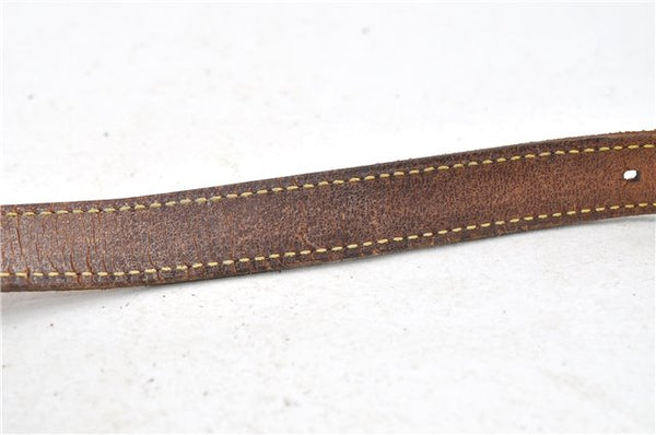 Auth Louis Vuitton Vernis Thompson Street Shoulder Bag Green M91009 LV 4192D