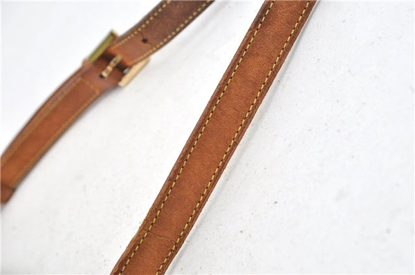 Auth Louis Vuitton Vernis Thompson Street Shoulder Bag Green M91009 LV 4192D