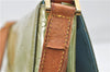 Auth Louis Vuitton Vernis Thompson Street Shoulder Bag Green M91009 LV 4192D