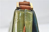 Auth Louis Vuitton Vernis Thompson Street Shoulder Bag Green M91009 LV 4192D