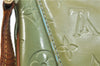Auth Louis Vuitton Vernis Thompson Street Shoulder Bag Green M91009 LV 4192D