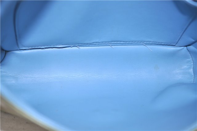 Auth Louis Vuitton Vernis Thompson Street Shoulder Bag Green M91009 LV 4192D