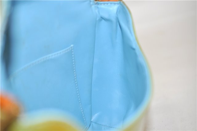 Auth Louis Vuitton Vernis Thompson Street Shoulder Bag Green M91009 LV 4192D