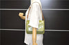 Auth Louis Vuitton Vernis Thompson Street Shoulder Bag Green M91009 LV 4192D