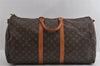 Authentic Louis Vuitton Monogram Keepall Bandouliere 55 M41414 Boston Bag 4192I