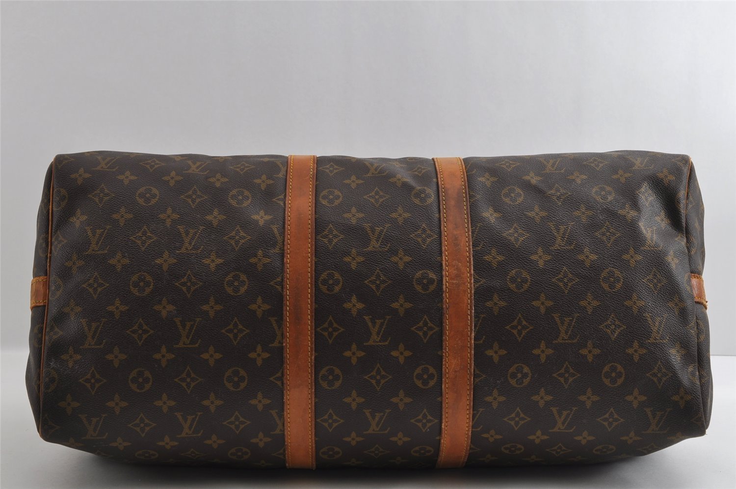 Authentic Louis Vuitton Monogram Keepall Bandouliere 55 M41414 Boston Bag 4192I