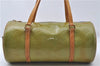 Authentic Louis Vuitton Vernis Bedford Hand Bag Light Green M91007 LV 4193D