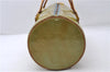 Authentic Louis Vuitton Vernis Bedford Hand Bag Light Green M91007 LV 4193D