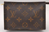 Authentic Louis Vuitton Monogram Poche Toilette 15 M47546 Cosmetics Pouch 4193I