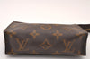 Authentic Louis Vuitton Monogram Poche Toilette 15 M47546 Cosmetics Pouch 4193I