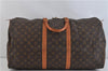 Authentic LOUIS VUITTON Monogram Keepall 55 Boston Bag M41424 LV 4194C