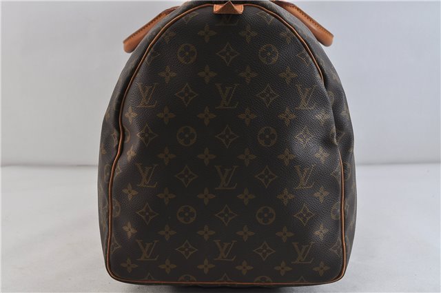 Authentic LOUIS VUITTON Monogram Keepall 55 Boston Bag M41424 LV 4194C