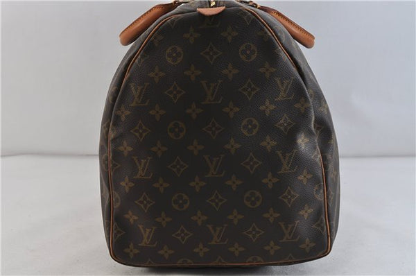 Authentic LOUIS VUITTON Monogram Keepall 55 Boston Bag M41424 LV 4194C