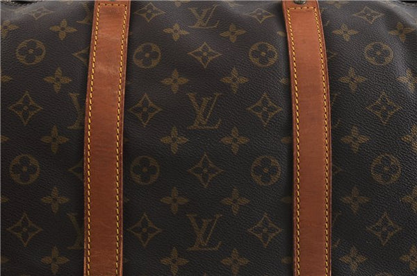 Authentic LOUIS VUITTON Monogram Keepall 55 Boston Bag M41424 LV 4194C