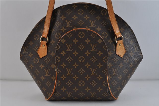Authentic LOUIS VUITTON Monogram Ellipse Shopping Shoulder Bag M51128 LV 4196C