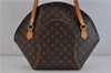 Authentic LOUIS VUITTON Monogram Ellipse Shopping Shoulder Bag M51128 LV 4196C