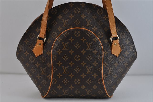 Authentic LOUIS VUITTON Monogram Ellipse Shopping Shoulder Bag M51128 LV 4196C
