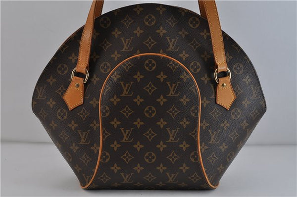 Authentic LOUIS VUITTON Monogram Ellipse Shopping Shoulder Bag M51128 LV 4196C