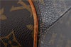 Authentic LOUIS VUITTON Monogram Ellipse Shopping Shoulder Bag M51128 LV 4196C