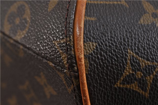 Authentic LOUIS VUITTON Monogram Ellipse Shopping Shoulder Bag M51128 LV 4196C
