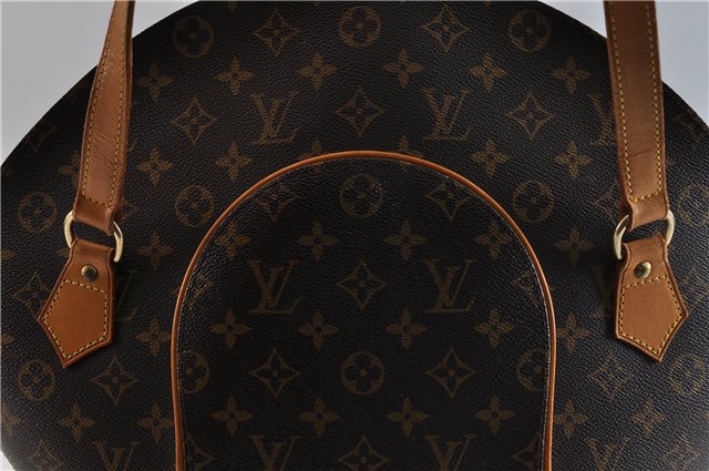 Authentic LOUIS VUITTON Monogram Ellipse Shopping Shoulder Bag M51128 LV 4196C