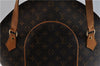 Authentic LOUIS VUITTON Monogram Ellipse Shopping Shoulder Bag M51128 LV 4196C