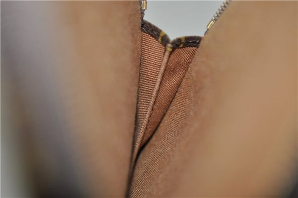 Authentic LOUIS VUITTON Monogram Ellipse Shopping Shoulder Bag M51128 LV 4196C