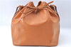 Authentic Louis Vuitton Epi Petit Noe Shoulder Bag Brown M44108 LV 4196D
