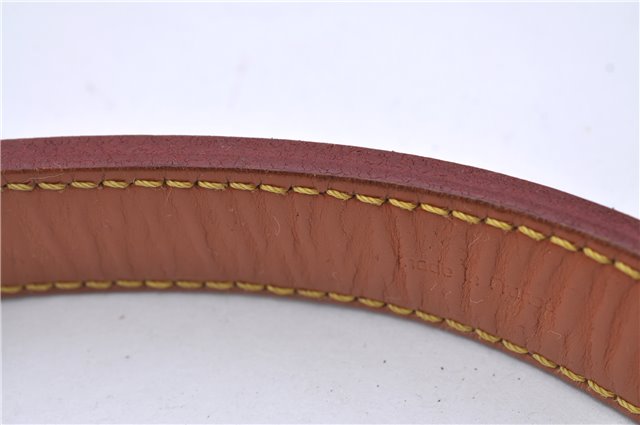 Authentic Louis Vuitton Epi Petit Noe Shoulder Bag Brown M44108 LV 4196D