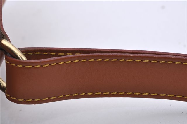 Authentic Louis Vuitton Epi Petit Noe Shoulder Bag Brown M44108 LV 4196D