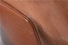 Authentic Louis Vuitton Epi Petit Noe Shoulder Bag Brown M44108 LV 4196D