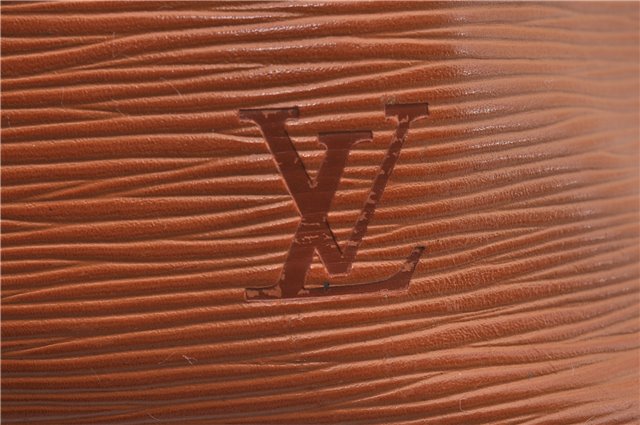 Authentic Louis Vuitton Epi Petit Noe Shoulder Bag Brown M44108 LV 4196D