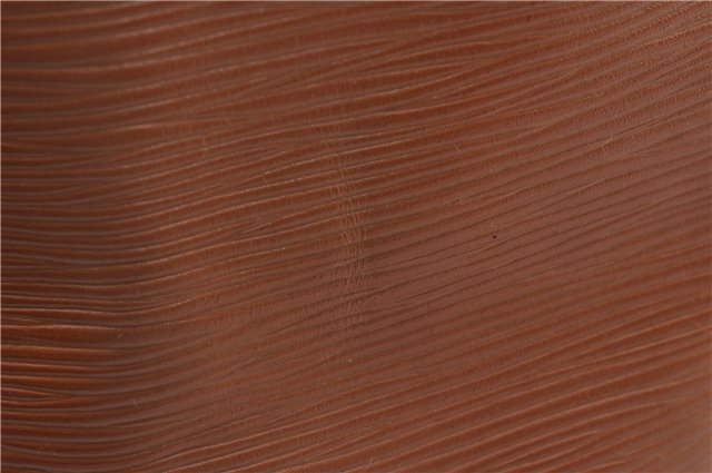 Authentic Louis Vuitton Epi Petit Noe Shoulder Bag Brown M44108 LV 4196D