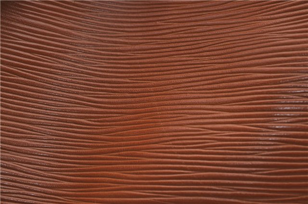 Authentic Louis Vuitton Epi Petit Noe Shoulder Bag Brown M44108 LV 4196D