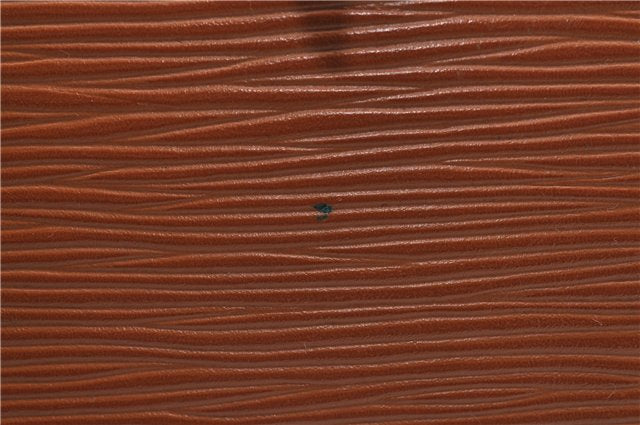 Authentic Louis Vuitton Epi Petit Noe Shoulder Bag Brown M44108 LV 4196D