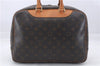 Authentic Louis Vuitton Monogram Deauville Hand Bag M47270 LV 4197D