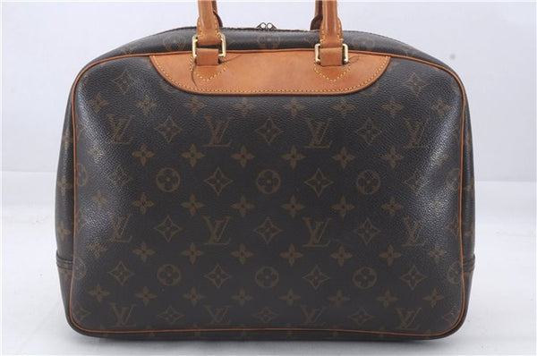 Authentic Louis Vuitton Monogram Deauville Hand Bag M47270 LV 4197D