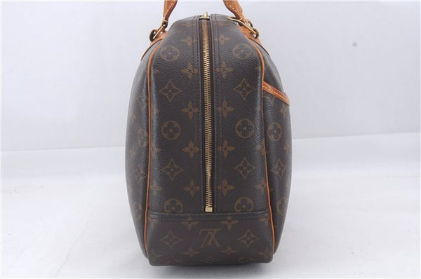 Authentic Louis Vuitton Monogram Deauville Hand Bag M47270 LV 4197D