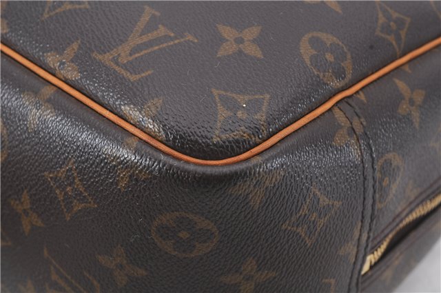 Authentic Louis Vuitton Monogram Deauville Hand Bag M47270 LV 4197D