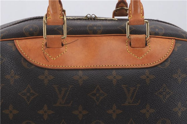 Authentic Louis Vuitton Monogram Deauville Hand Bag M47270 LV 4197D